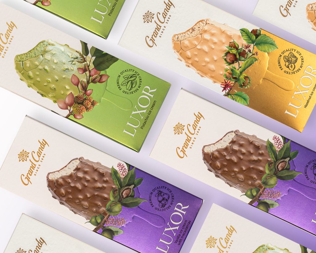 Ice cream Creative package design by Atyan Design