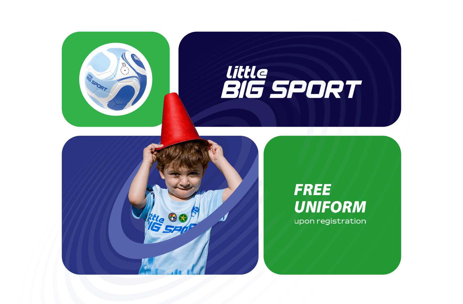 football academy branding logo