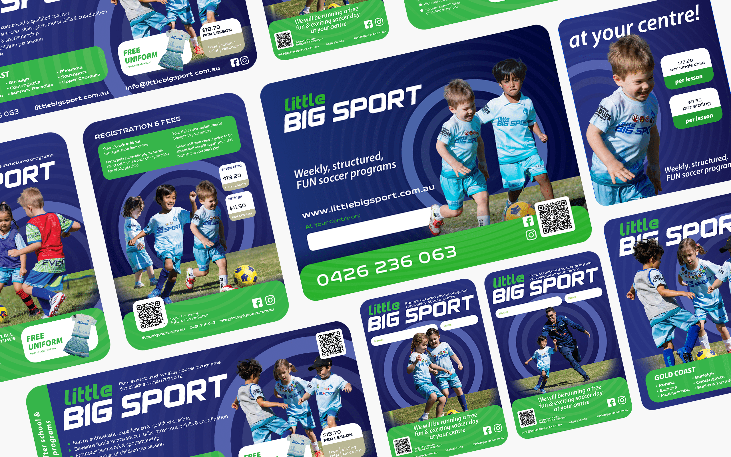 Football academy branding by Atyan Design